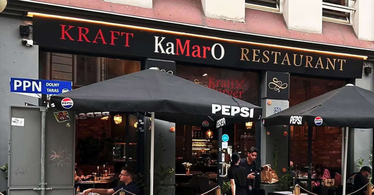 Wnętrze restauracji KaMarO